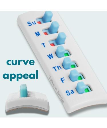 2 Pack Medication Tracker & Reminder - Reusable Peel & Stick Pill Organizer | 7 Day Vitamin & Pet Pill Aid - International Shipping Available - Buy Online on GoSupps.com