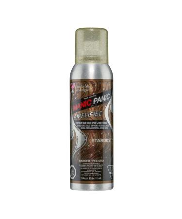 MANIC PANIC Stardust Glitter Spray - Amplified - Temporary Gold And Silver Glitter Spray For Hair And Body - For Kids and Adults - Vegan And Cruelty Free (3.4oz) STAR DUST