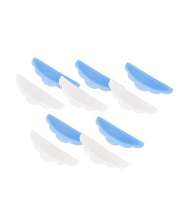 10 Pairs Hot Eyelash Patch Silicone Eyelash Perming Curler Eyelash Ironing Pads Silicone Perm Gasket Eyelash Perm Gaskets Eyelash Beauty Supplies Eyelash Extension Tool