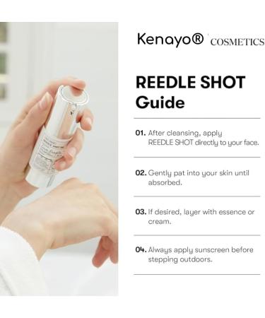 V T Reedle Shot 100 Essence CICA shots | Daily Face Essence for All Skin Types 1.69Fl Oz (50ml) |100% original Imported from Korea by Kenayo - Buy Online on GoSupps.com