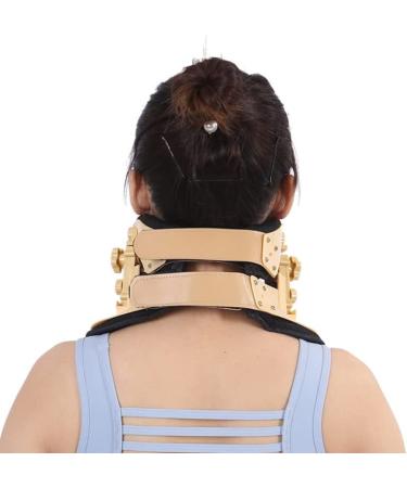 Adjustable Throat Collar & Neck Stretcher for Cervical Spine Fractures - Height Adjustable Neck Support for Injury Recovery & Relaxation | International Shipping - Buy Online on GoSupps.com