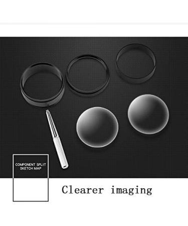 30X Round Handheld Reading Magnifier Old Man Low Vision Macular Degeneration Man Reading Newspaper Book Magazine Metal Frame (Color : 999) Made in China - Buy Online on GoSupps.com