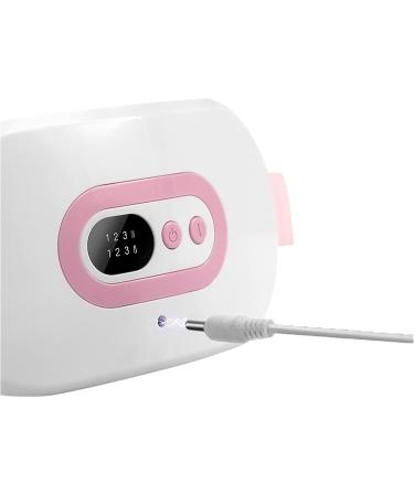 Faxian Unisex Winter Electric Heating Back Warmer - Adjustable Portable Heat Cushion & Support Belt for Belly Waist & Kidney - Type 3 White - Buy Online on GoSupps.com