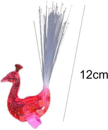 Buy Colourful LED Party Finger Lights - Novelty Peacock Flashlight & Fiber Optic Ring for Halloween Raves Concerts & Party Favors - International Shipping Available - Buy Online on GoSupps.com