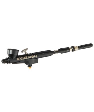 Badger Air-Brush Co. Sotar 2020-2F Large Gravity Feed Fine Airbrush  Black