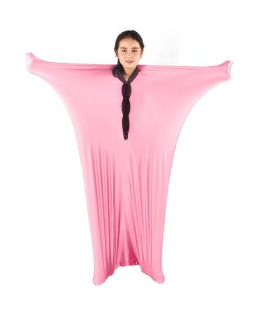 Sensory Sox Stretchy Body Socks Full-Body Wrap to Relieve Stress Hyposensitivity Great for Boys Girls with Autism Anxiety (Small 47"x27" Pink) Small 47"x27" Pink