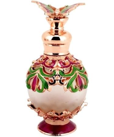 DFJOENVLDKHFE Vintage Patterned Glass Refillable Perfume Bottle Wedding Ladies Gifts (Size : Golden Shell Green Bottom15ml Color : 15) Golden Shell Green Bottom15ml 15 - Buy Online on GoSupps.com