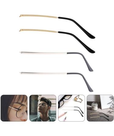 Iplusmile Glasses Legs Replacement - 2 Pairs Brille Temple for Optimal Fit & Comfort | International Shipping Available - Buy Online on GoSupps.com