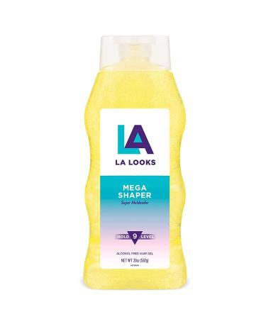 L.A. Looks Mega Shaper Hair Gel - Hold 9 Level - 20 Oz (567g) - Buy Online on GoSupps.com