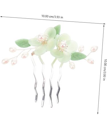 COHEALI Antique Hair Clasp Hair Decorations Bride Hair Clip Barrettes for Girls Wedding Pearl Hair Comb Chinese Style Floral Comb Floral Hair Comb Hair Comb for Girls Tooth Comb Hair Combs - Buy Online on GoSupps.com