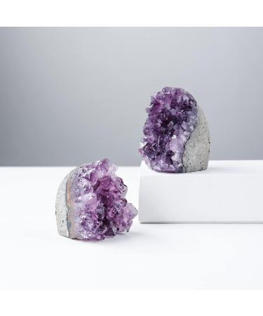 1PC Mini Natural Crystal Cluster Amethyst Block Original Stone Geode Quartz Specimen Crystal (Color : Amethyst Size : 30-50G) 30-50G Amethyst - Buy Online on GoSupps.com