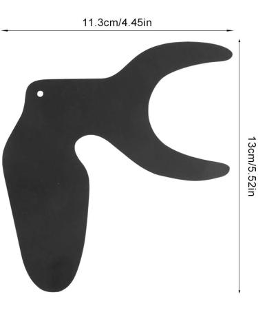 Sharainn Dental Photo Contrast Board - PVC Black Background for Oral Photography (C-2B) | International Shipping Available - Buy Online on GoSupps.com