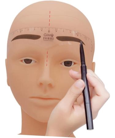 Angoily 1 Roll Disposable Ruler Stickers Eyebrow Ruler Sticker Disposable Brow Measurer Woman Tool - Buy Online on GoSupps.com