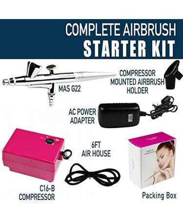 HUBEST Airbrush Makeup System Kit - 3 Level Pressure Adjustable | AC01K - Buy Online on GoSupps.com