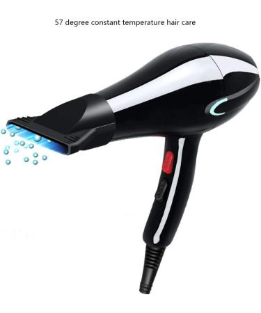 Professional Ionic Hair Dryer Powerful Salon 2800W Blow Dryer with Air Nozzle Dryer Hairdryer Powerful AC Motor 2 Speed and 3 Heat Settings Fast Drying for Home and Salon Men and Women Small Gift - Buy Online on GoSupps.com