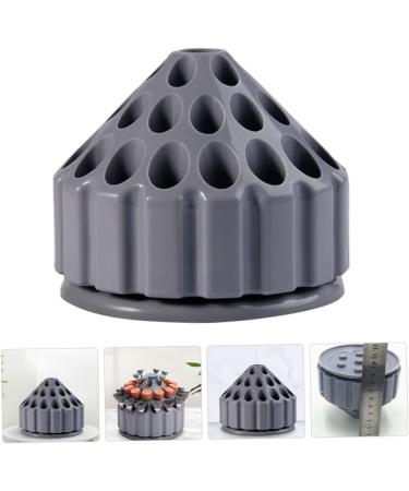 Ipetboom 1Pc Manicure tools Storage rack nail holder plastic nails rotatable Grinding head Storage High capacity Porous storage rack equipment Tool box pedicure nail drill container - Buy Online on GoSupps.com