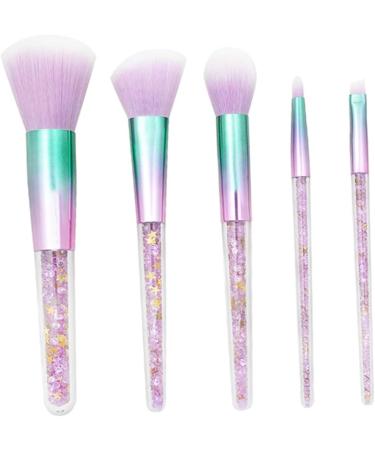 Housoutil Cosmetics Brush 5 Set The Face Foundation Brush Miss Purple Blush Brush 16x3cm Purple - Buy Online on GoSupps.com