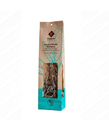 Premium Organic Dried Sage Leaves 25g Bag | Fragrant and Flavorful | Organic herbs | Spices | Seasoning | Cooking | Artisan Italia