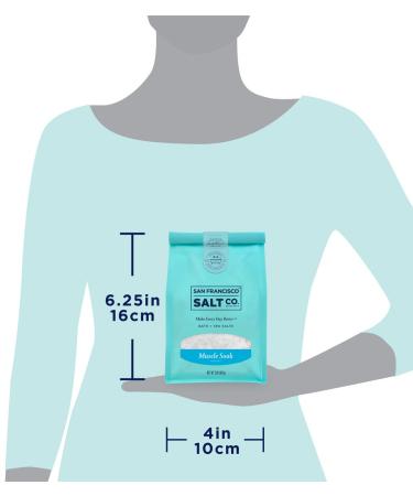Muscle Soak Bath Salts 2 lb. Luxury Bag - San Francisco Salt Company | 2 Pound Pack - Buy Online on GoSupps.com