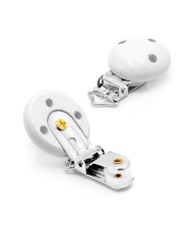 16-Piece Ruby Pacifier Clip Set | Natural Wood Pacifier Chains & Accessories for Babies | Safe & Stylish Baby Clip Holders - Buy Online on GoSupps.com