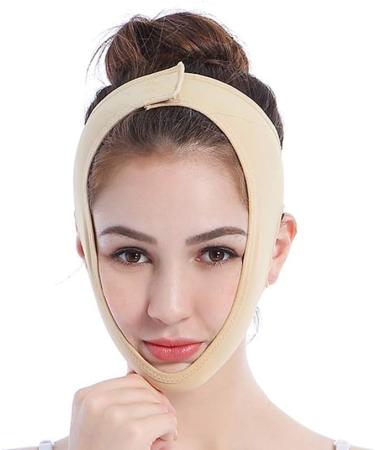 Thin Face Belts - V Face Double Chin Lifting Bandage | Facelifting & Slimming Artifact (4 Sizes Available) - Buy Online on GoSupps.com