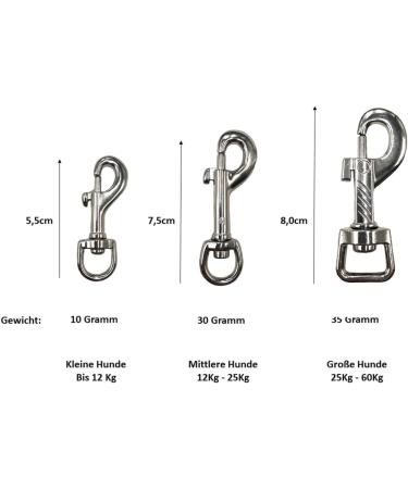 Premium Biothane Dog Leash for Small & Large Dogs | Adjustable 2m to 5m | Silver Hook | Durable & Stylish Orange 3.50m x 9mm - Buy Online on GoSupps.com