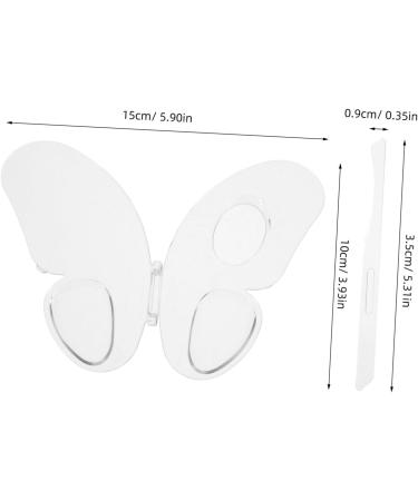  Healeved Healeved Acrylic Blending Palette Shaped For Liquid Foundation - Buy Online on GoSupps.com