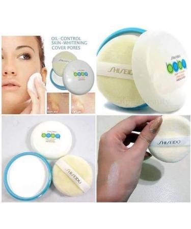 Japanese Medicated Baby Powder Pressed with Soft Puff 50g - Multi-purpose Body & Face Powder for Oil Absorption - Includes Puff - Buy Online on GoSupps.com