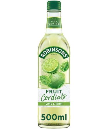  Robinsons Robinsons 8 x Fruit Corals Crushed Lime & Mint 500 ml - Buy Online on GoSupps.com