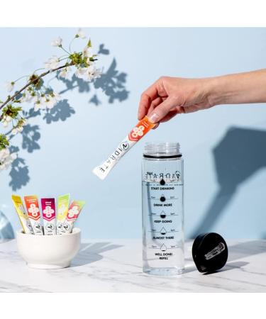 ViDrate Sugar-Free Electrolyte Powder Hydration Sachets - Lemon Lime & Mint Flavor - 8 x 3g Sachets - Vegan-Friendly - Pack of 8 - Buy Online on GoSupps.com