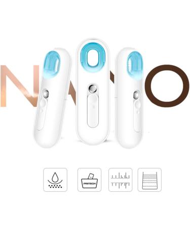 POPETPOP Hand Sprayer Steamer Nano Mist Sprayer Mini Face Spray Instruments Spray Meter Portable White Beauty Equipment Portable Sprayer - Buy Online on GoSupps.com