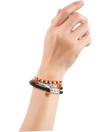 COHEALI 1 Set Bracelets Aesthetic Halloween Bead Bracelets Elastic Bracelet Charm Bracelets Decorative Beaded Bracelet Beads Bracelet for Women Wrist Decor Miss Polymer Clay Letter Jewelry - Buy Online on GoSupps.com