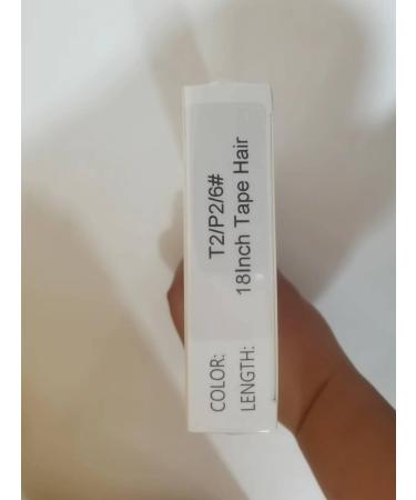 Yilite Tape Extensions Real Hair - T2/P2/6 45cm 20 Pieces 50g - Invisible Silky Straight Skin Weft Tape-in Naturally - Buy Online on GoSupps.com