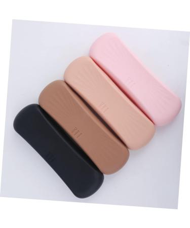 Angoily Silicone Storage Bag Makeup Brush Silicone Cosmetic Brush Bag Cosmetic Brush Holder Foundations Pouch Zip Lock Organizer Small at Home Pink Travel Silica Gel Toolkit - Buy Online on GoSupps.com