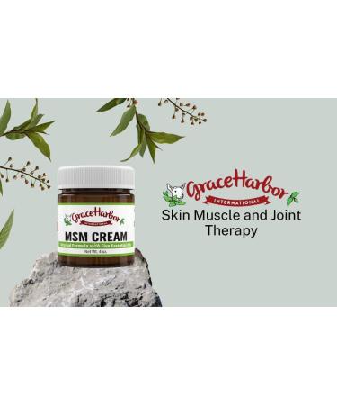 Grace Harbor MSM Cream Variety 3 Pack Daily Skin Joint and Muscle Rub Best Goat Milk Unscented Baby Lotion for Severly Dry Skin Therapeutic Essential Oils and Fragrance Free 4 oz 4 oz - 1 Scented 2 Unscented - Buy Online on GoSupps.com