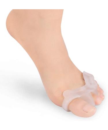 KIMISS Bunion Pads - Toe Separators for Men and Women - Correct Bunions & Restore Toes - Easy Wear in Shoes - Toe Spacers & Stretchers - Buy Online on GoSupps.com