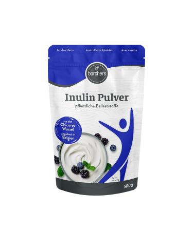 borchers Inulin | 500g bag | Inulin powder | Vegetable fiber | Vegan | 0.5kg