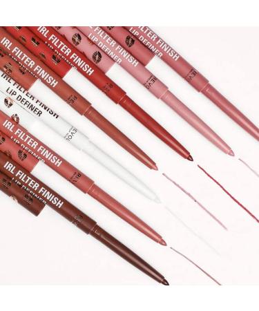 Makeup Revolution IRL Filter Finish Lip Liner Espresso Nude | Waterproof Long Lasting Set with Matching Lipstick & Gloss - Shop Now - Buy Online on GoSupps.com