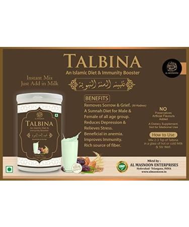 SHN Talbina with Almond & Dates 300gm | An Islamic Diet & Immunity Booster - Buy Online on GoSupps.com