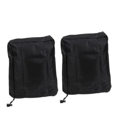 Milist 2 Poors Panel-electric tongue lifting protection cover towing car protection component combination plate rainy blackx2st 20cmx2PCs