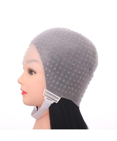 Minkissy Reusable Silicon Highlight Cap for Hair Coloring - Perfect for Salon & Home Use - Buy Online on GoSupps.com