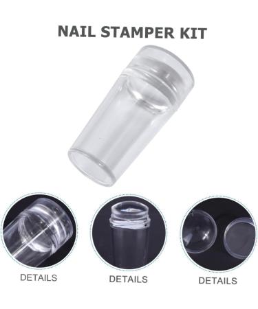 MAGICLULU Clear Nail Polish 8 Sets manicure Accessories stamp game set set suite nail polish plastic seal tool nail printer die nail set polish Stamping Tool - Buy Online on GoSupps.com