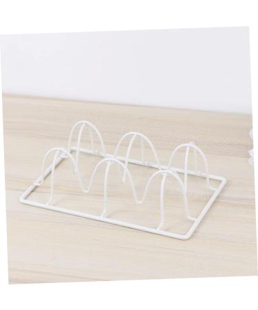 Uonlytech 2pcs Fridge Containers Decorative Tray Fridge Egg Organizer Storage Box Refrigerator Shelf Whitex2pcs 12*8CMx2pcs - Buy Online on GoSupps.com