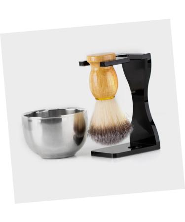 Angoily Men's Razor Set: Shaving Stand Bowl and Soap Holder - Essential Grooming Kit for Dads - Buy Online on GoSupps.com