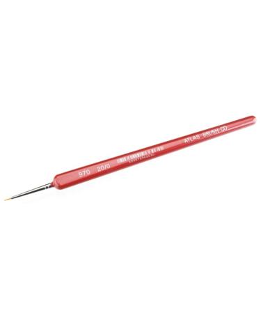 Atlas Brush Golden Taklon-Triangle Handle 20/0 ABS970-20/0
