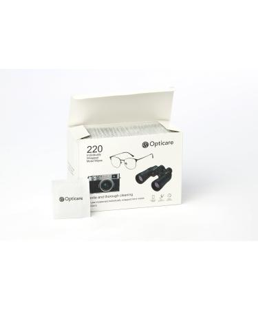 Opticare Eyeglass Lens Cleaning Wipes - Premium Imported Cleaning Pads for Crystal Clear Vision | Fast International Shipping - Buy Online on GoSupps.com