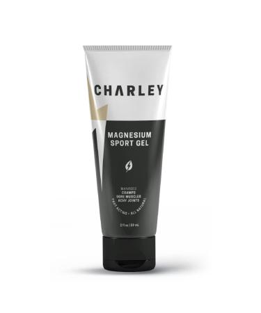 CHARLEY Magnesium Sport Gel (2 oz.) - All Natural Fast-Acting Organic Solution for Athletes and Active Individuals
