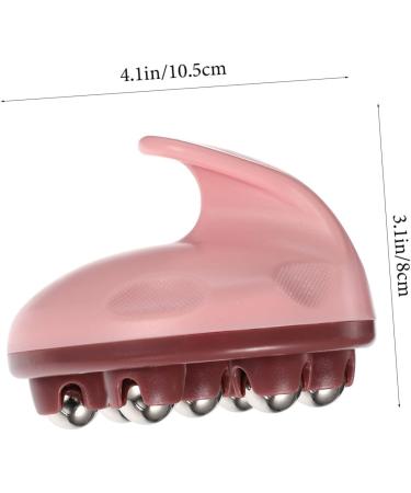 Lalafina 5-Sided Red Ball Massager - Handheld Muscle Roller & Massage Stick for Effective Muscle Relief | Magnetic ABS Household Tool - Buy Online on GoSupps.com