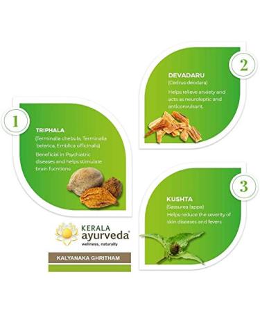 Glamorous Hub Kerala Ayurveda Kalyanaka Ghritham 150ml - Authentic Herbal Remedy for Wellness - Buy Online on GoSupps.com
