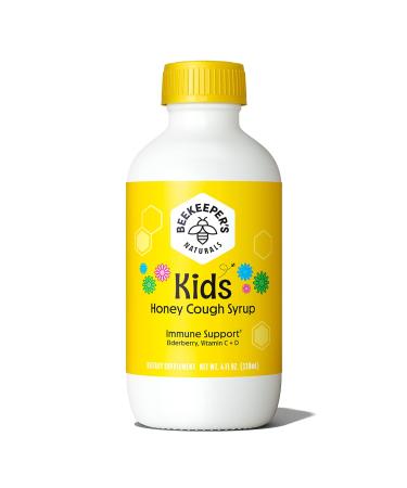 Beekeeper's Naturals Kids Honey Cough Syrup 4 fl oz (118 ml)
